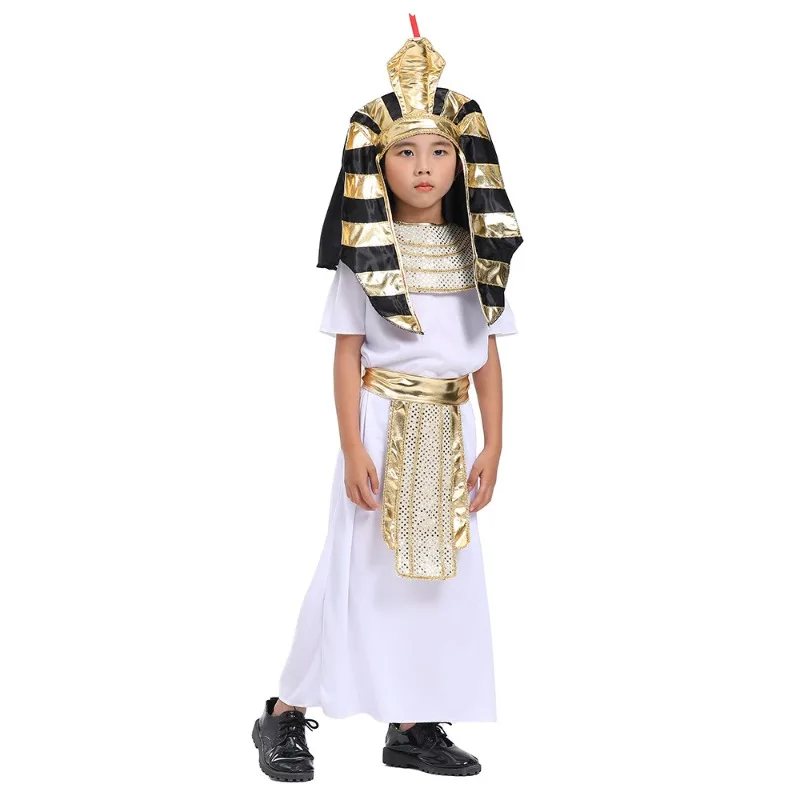 Ethnic Gown - 어린이 이집트 파라오 왕 의상 민족