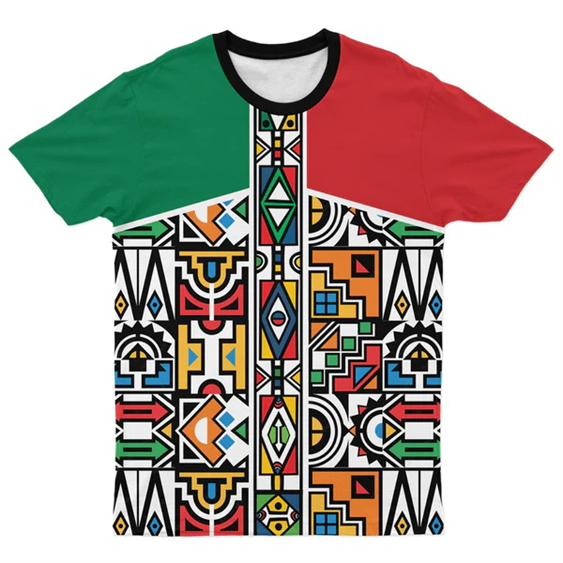 아프리카 민족 3D 프린트 티셔츠, 아프리카 다시키,  - Dashiki Shirt Men 리뷰 및 가격