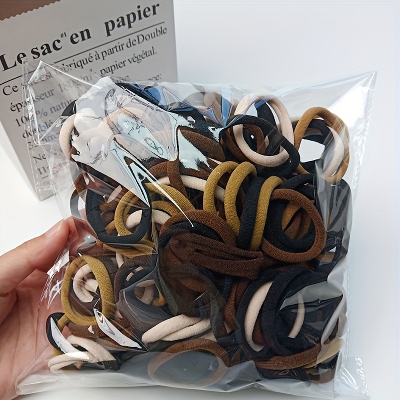 50/100개 보헤미안 스타일 심리스 탄성 헤어 타이  - Ethnic Fashion Accessories 리뷰 및 가격