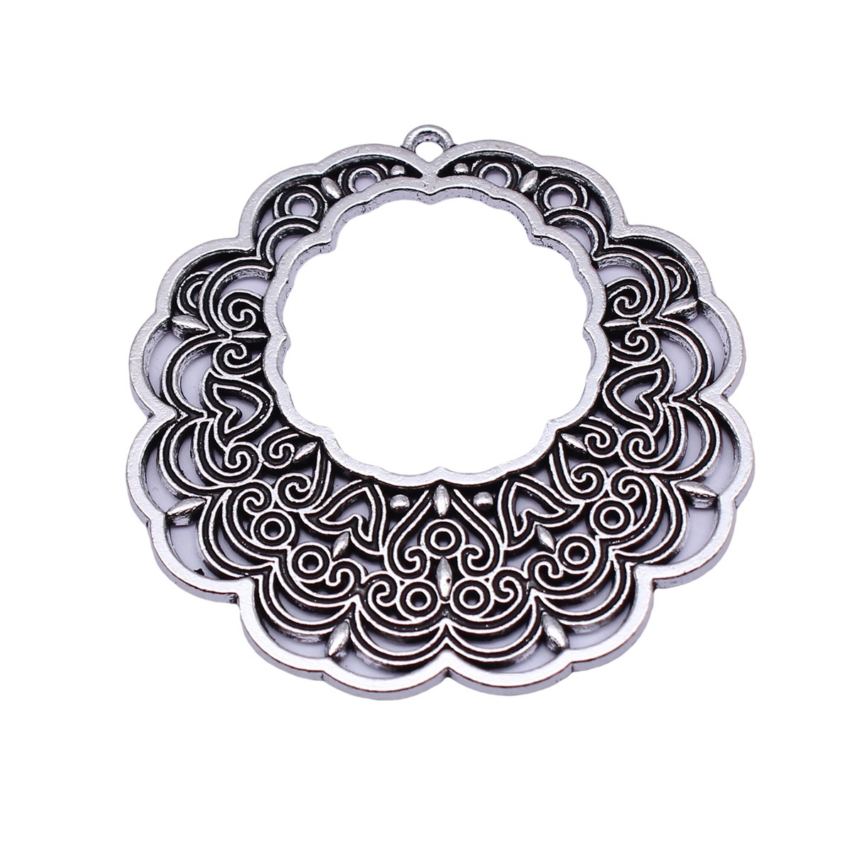 보헤미안 에스닉 만다라 펜던트 생명의 꽃 참 장식 레트 - Ethnic Fashion Jewellery 리뷰 및 가격