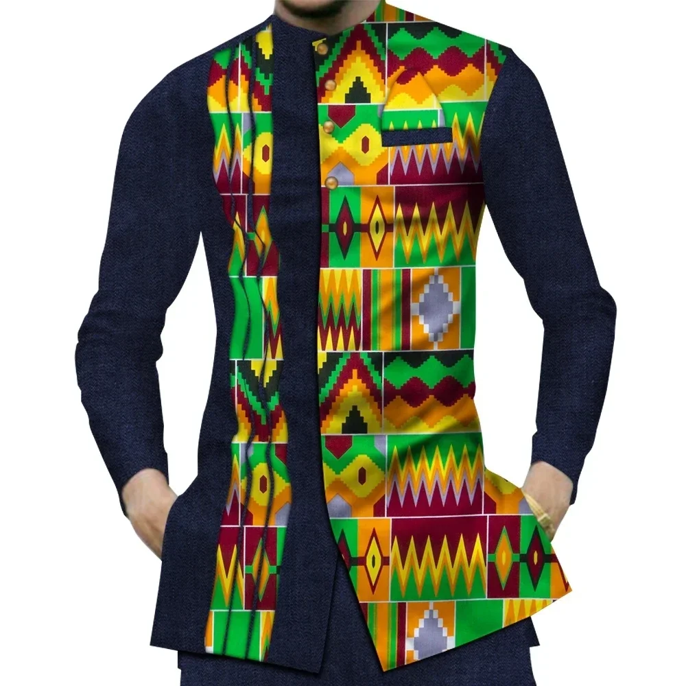 남성용 캐주얼 100% 코튼 아프리카 의류, Dashi - Dashiki Shirt Men 리뷰 및 가격