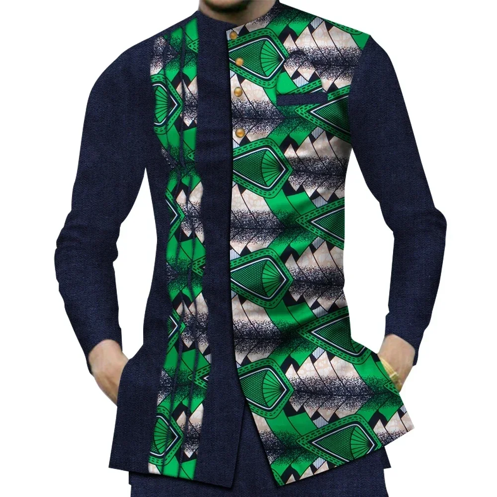 남성용 캐주얼 100% 코튼 아프리카 의류, Dashi - Dashiki Shirt Men 리뷰 및 가격