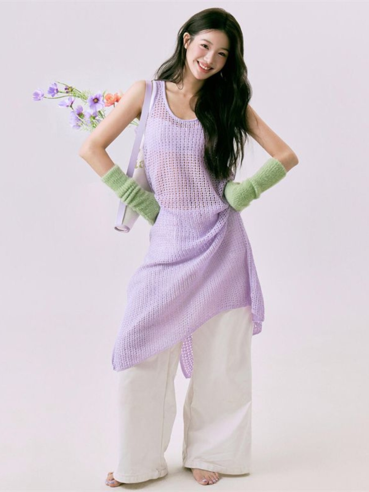로맨틱한 봄 꽃무늬 프린트 사진 스튜디오 새로운 스타일 - Ethnic Fashion Photography 리뷰 및 가격