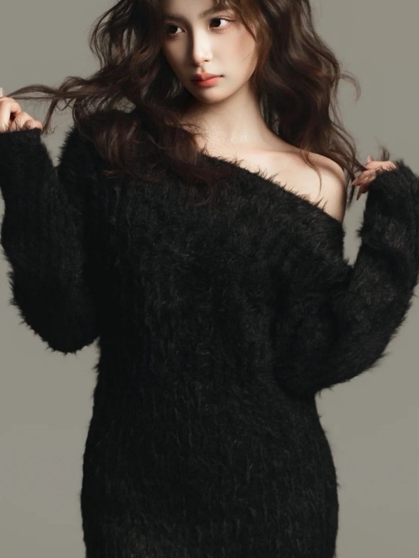 블랙 포트레이트 사진 촬영 의상 원숄더 한국 스타일 스 - Ethnic Fashion Photography 리뷰 및 가격