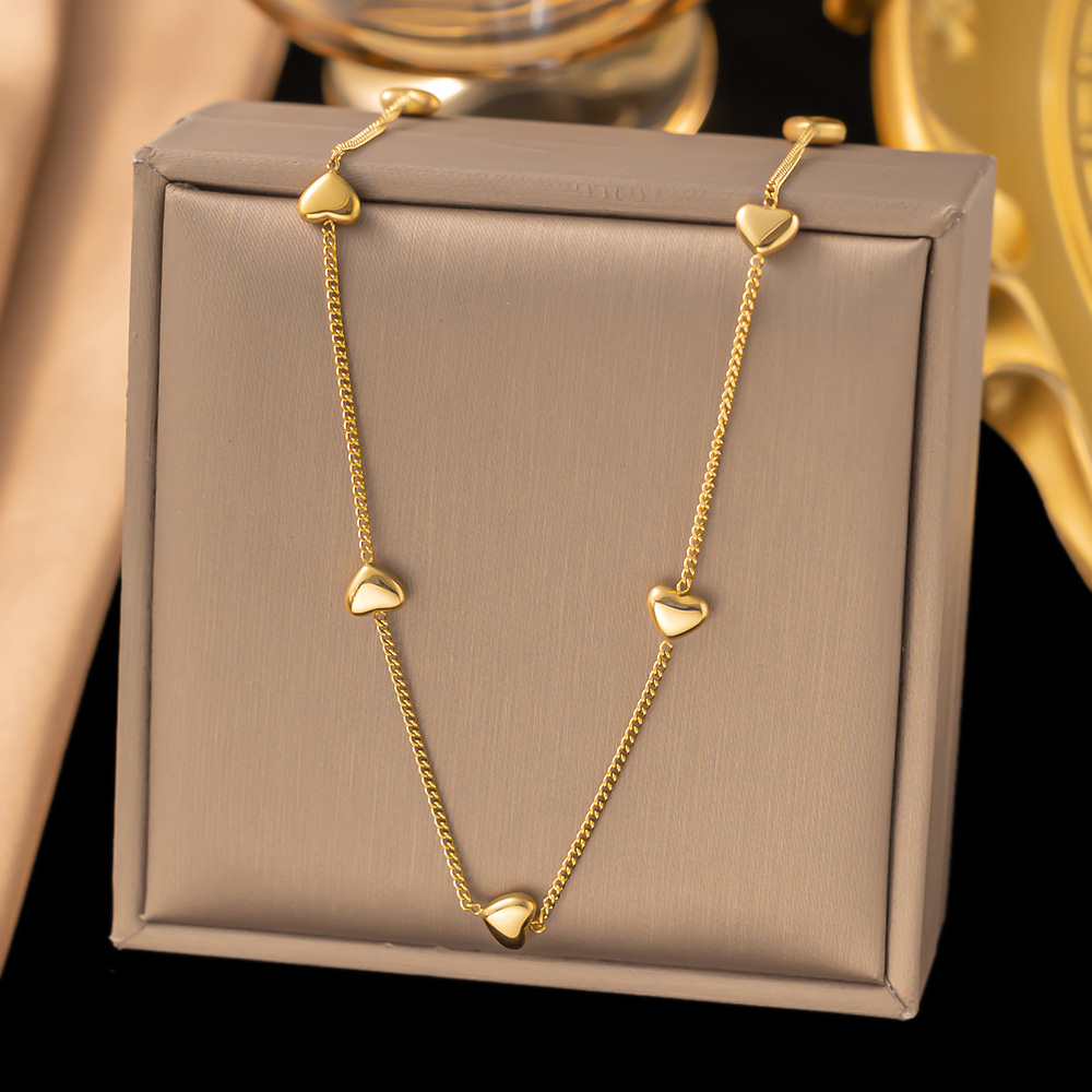 1미터 6mm 하트 스타 비즈 체인, 황동 골드 케이블 - Ethnic Fashion Jewellery 리뷰 및 가격