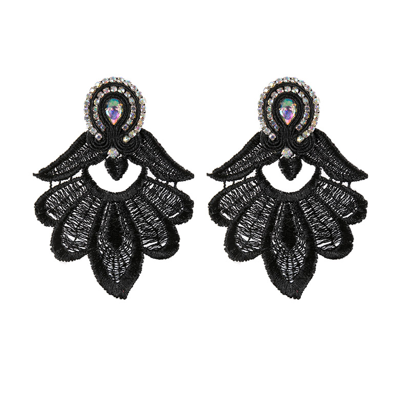 패션 여성 귀걸이 쥬얼리 액세서리 수타셰 귀걸이 레이스 - Ethnic Fashion Jewellery 리뷰 및 가격