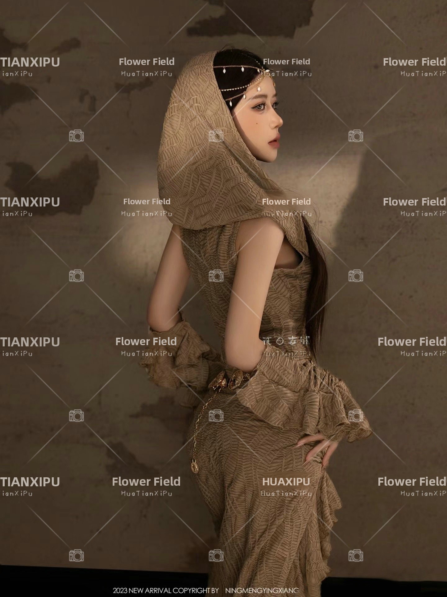 새로운 사막 공주 스타일 사진 촬영 의류 여행 촬영 민 - Ethnic Fashion Photography 리뷰 및 가격