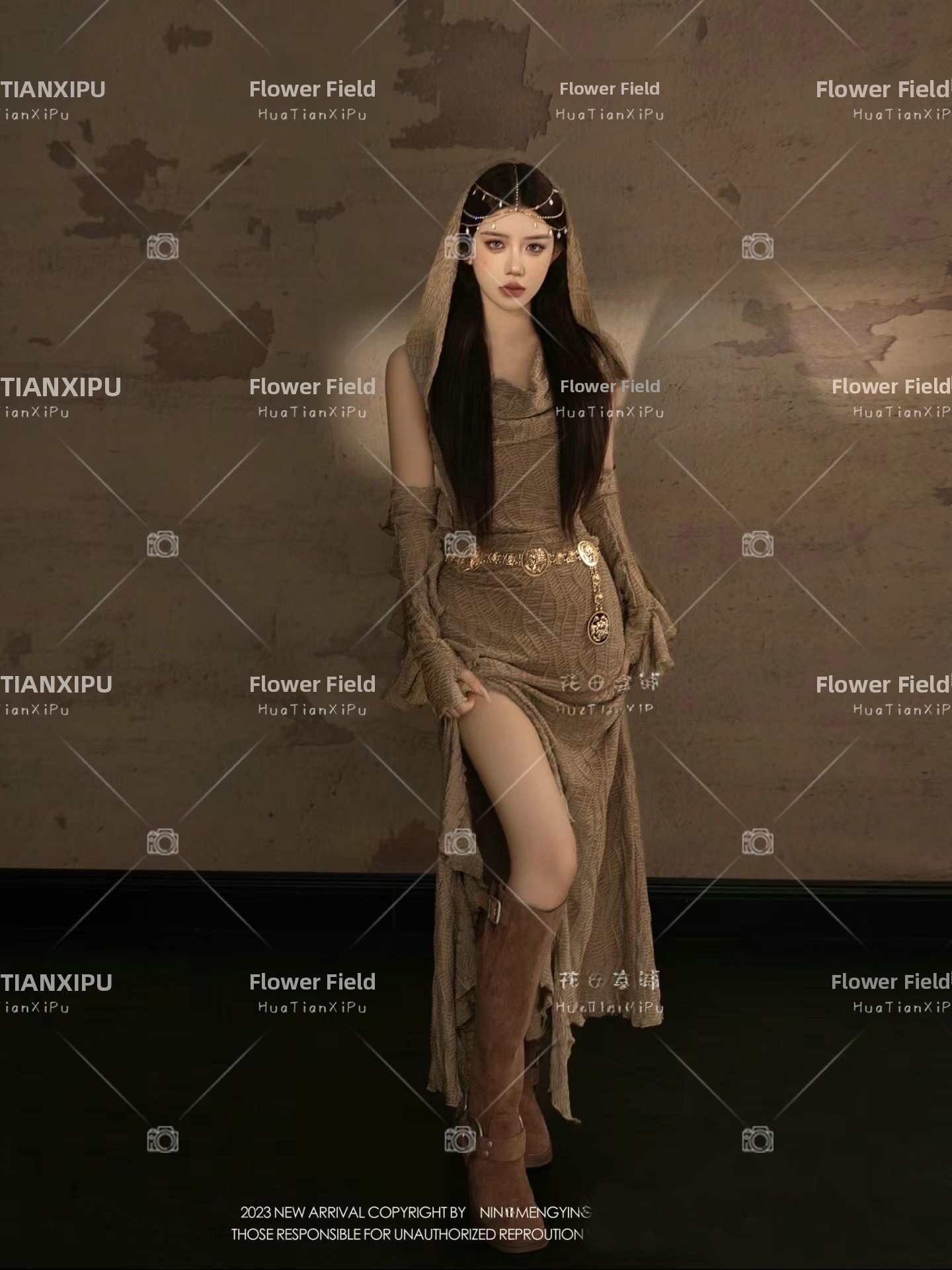 새로운 사막 공주 스타일 사진 촬영 의류 여행 촬영 민 - Ethnic Fashion Photography 리뷰 및 가격