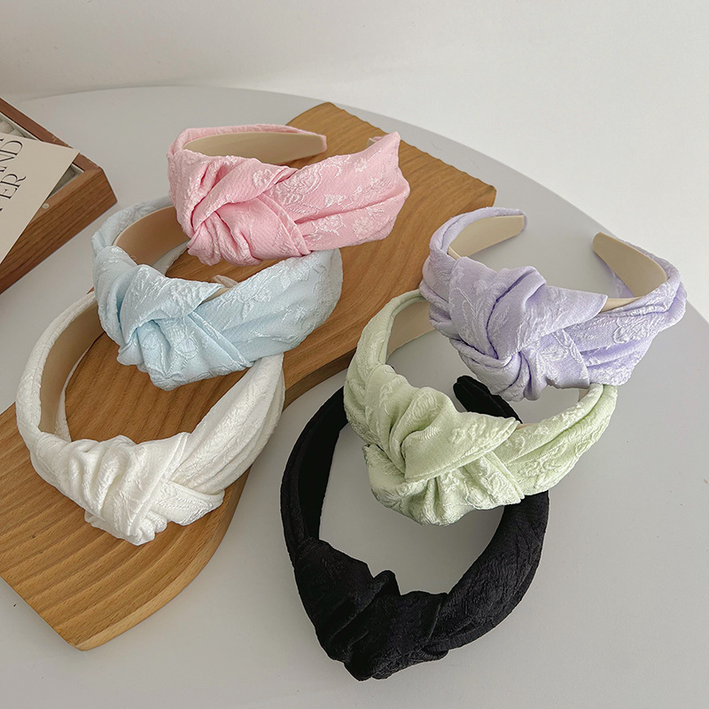 보헤미안 민족 꽃 큰 매듭 머리띠, 성인용 헤어 액세서 - Ethnic Fashion Accessories 리뷰 및 가격